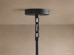 Saige Crisp Shade Round Chandelier