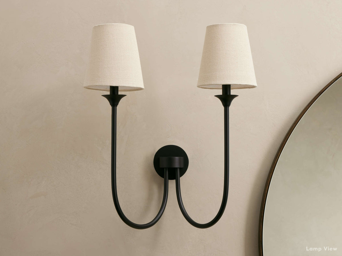 Saige Crisp Shade Wall Sconce