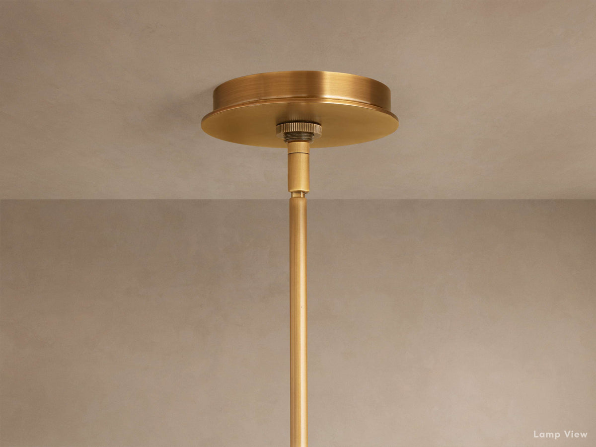 Daphne Metallic Round Chandelier
