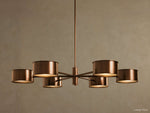 Daphne Metallic Round Chandelier