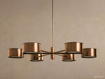 Daphne Metallic Round Chandelier