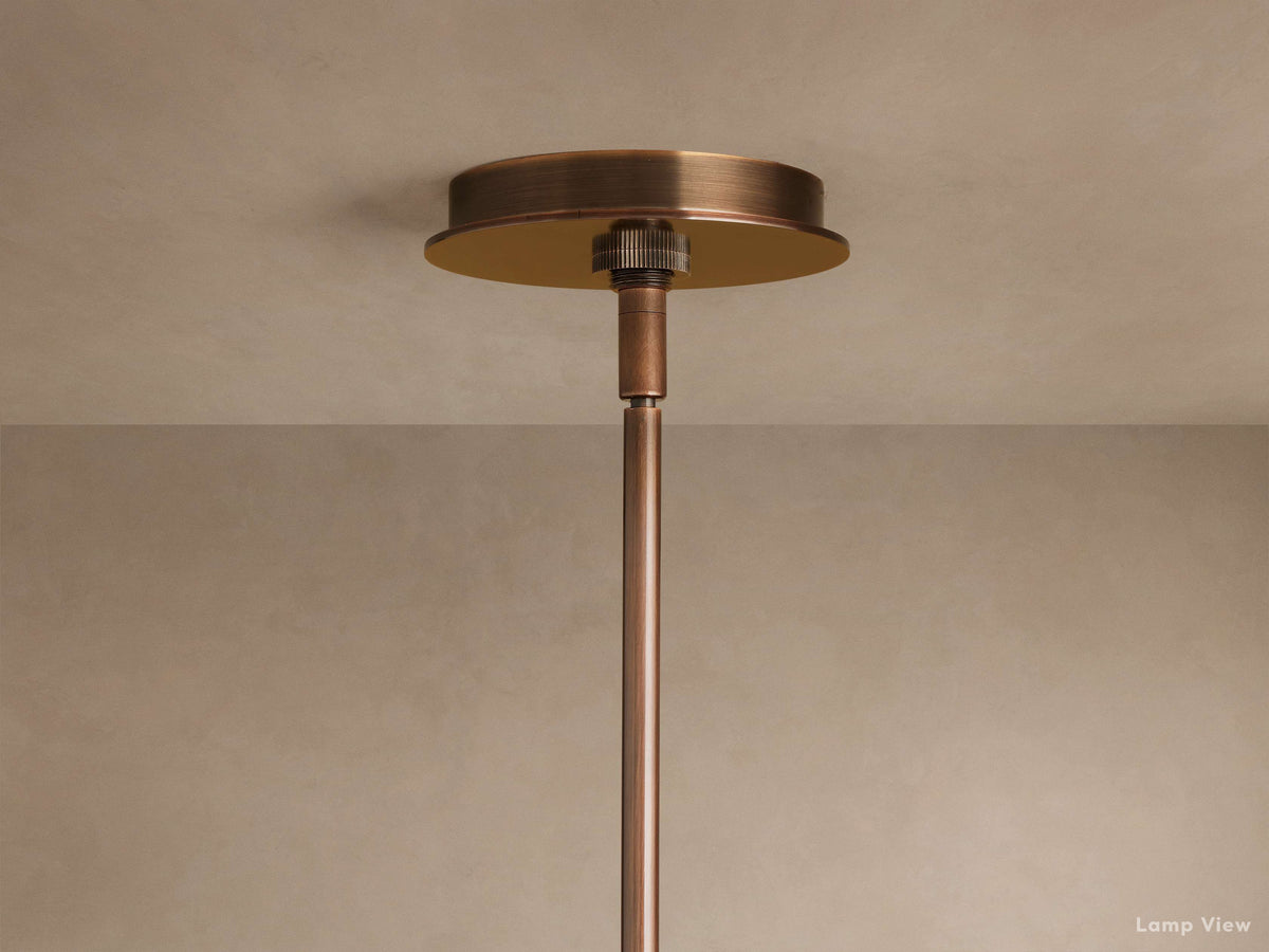 Daphne Metallic Round Chandelier