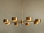 Daphne Metallic Round Chandelier