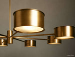 Daphne Metallic Round Chandelier