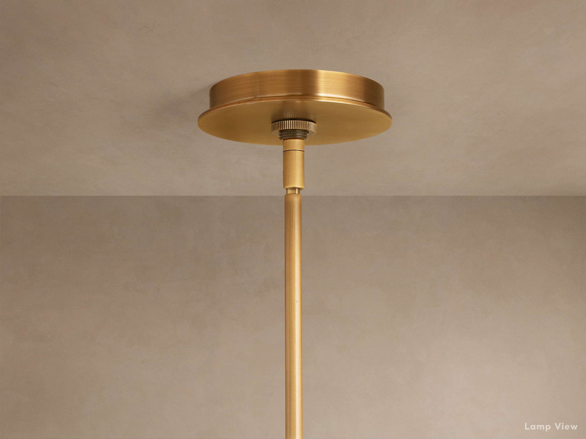 Daphne Metallic Round Chandelier