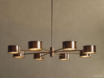 Daphne Metallic Round Chandelier