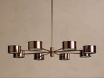 Daphne Metallic Round Chandelier