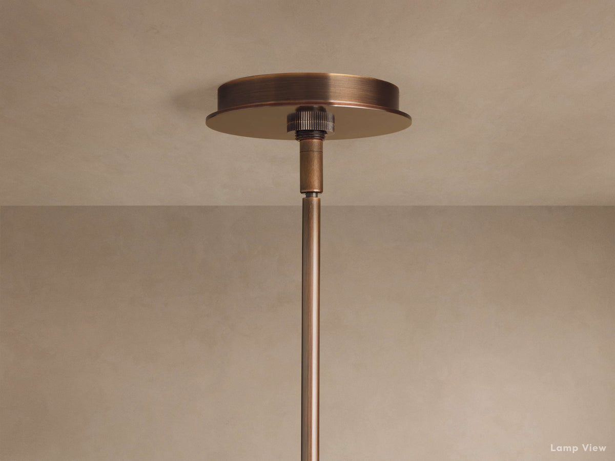 Daphne Metallic Round Chandelier