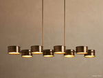 Daphne Metallic Linear Chandelier