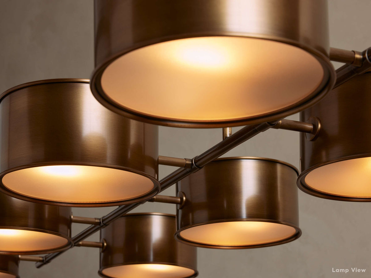 Daphne Metallic Linear Chandelier
