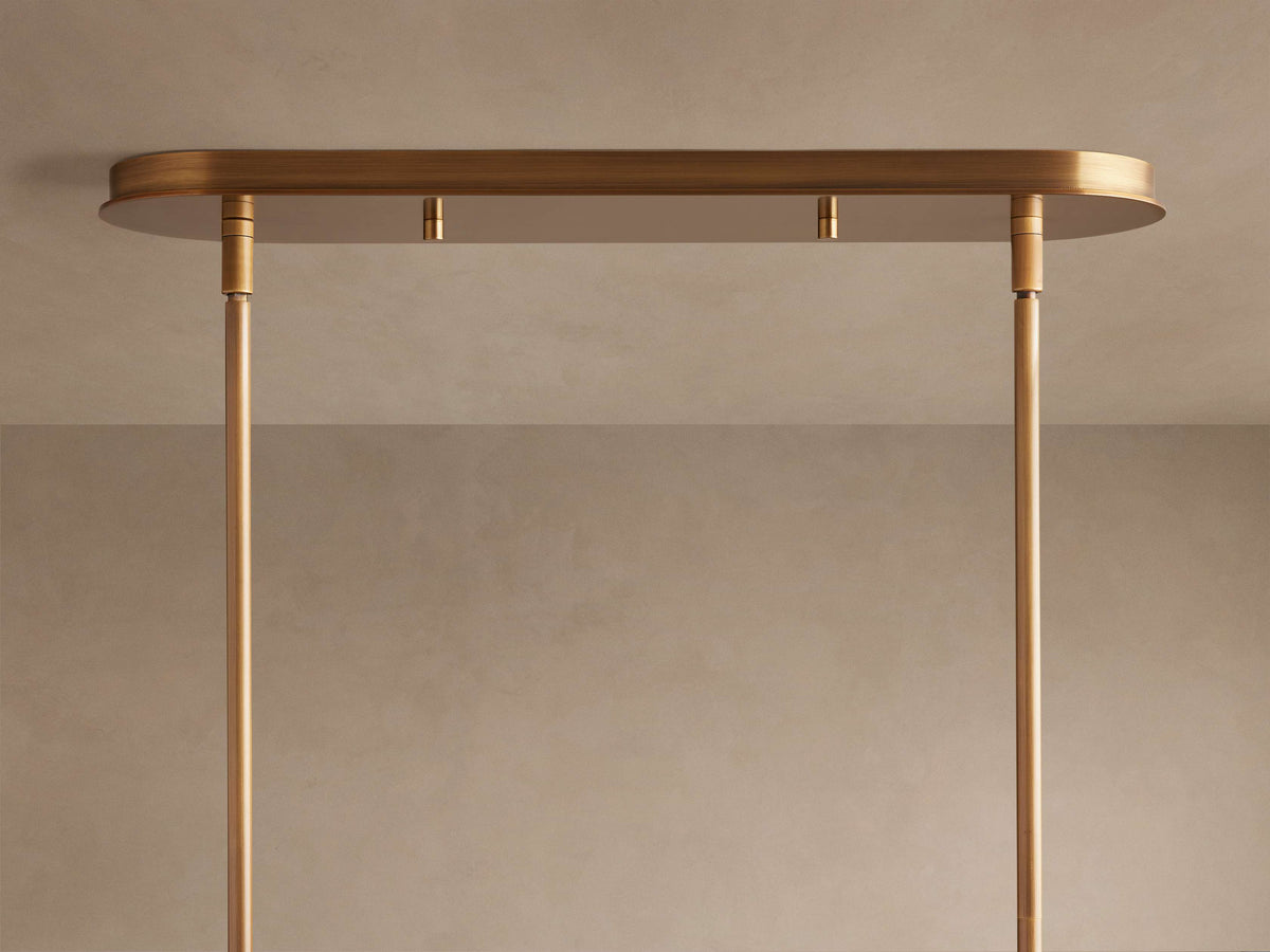 Daphne Metallic Linear Chandelier