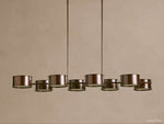Daphne Metallic Linear Chandelier