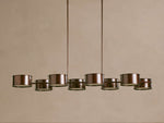 Daphne Metallic Linear Chandelier