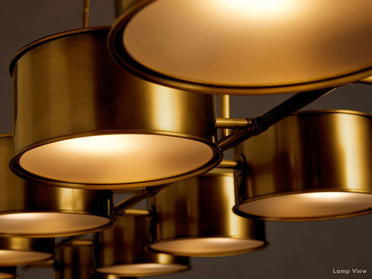 Daphne Metallic Linear Chandelier