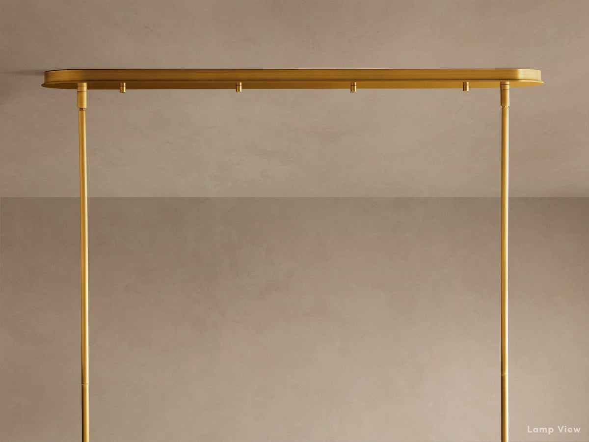 Daphne Metallic Linear Chandelier
