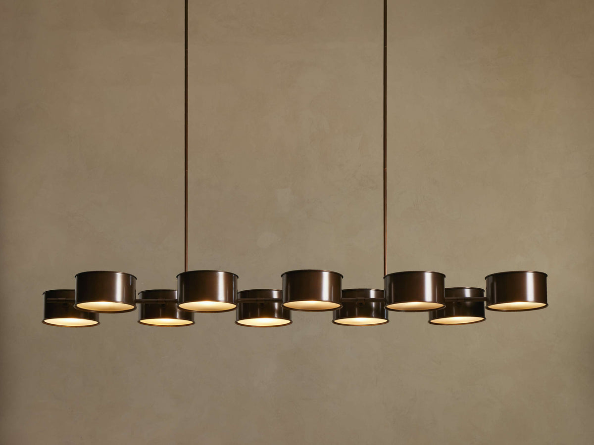 Daphne Metallic Linear Chandelier