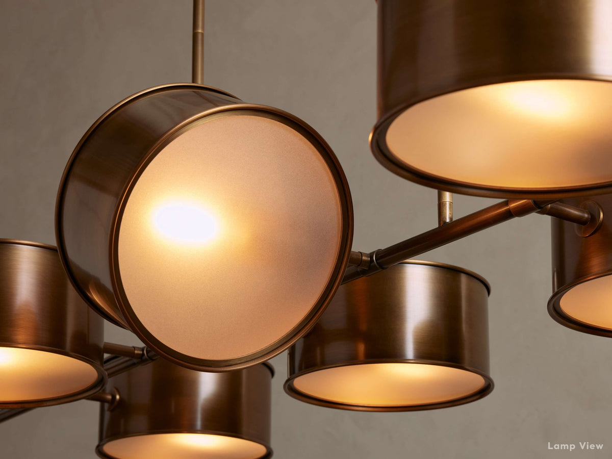 Daphne Metallic Linear Chandelier