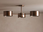Daphne Metallic Flush Mount