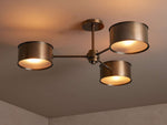 Daphne Metallic Flush Mount