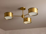 Daphne Metallic Flush Mount
