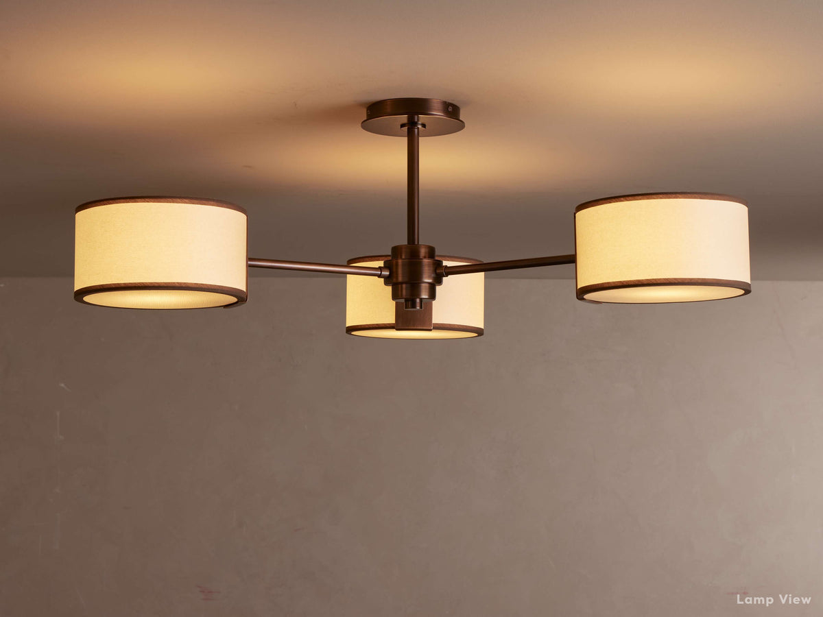 Daphne Gallery Style Flush Mount