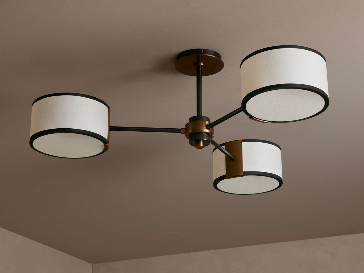 Daphne Gallery Style Flush Mount
