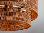 Paloma Breezy Rattan Flush Mount