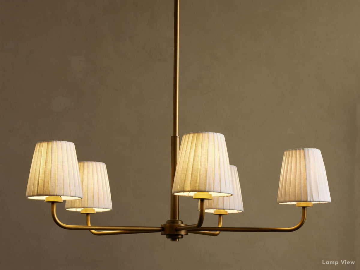 Adria Diffused Torch Round Chandelier