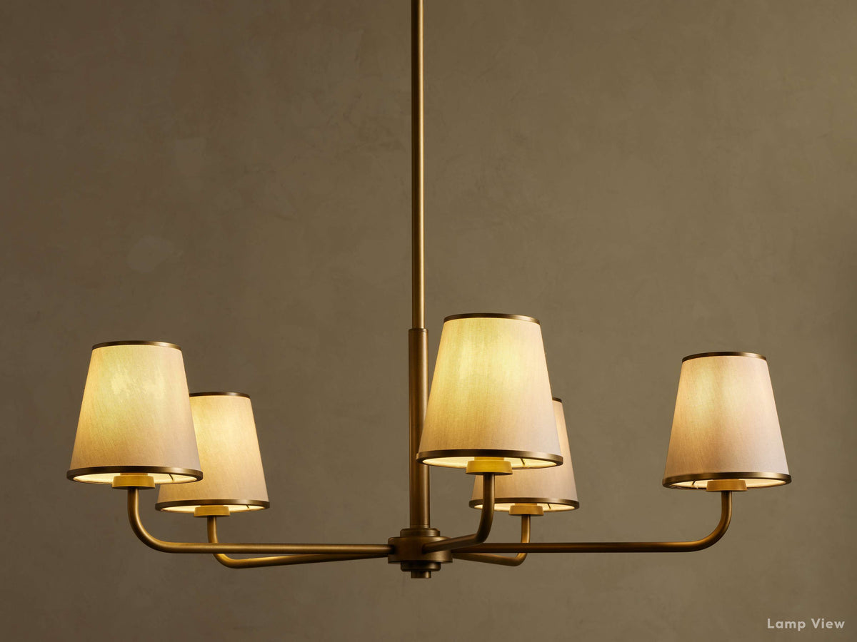 Adria Diffused Torch Round Chandelier