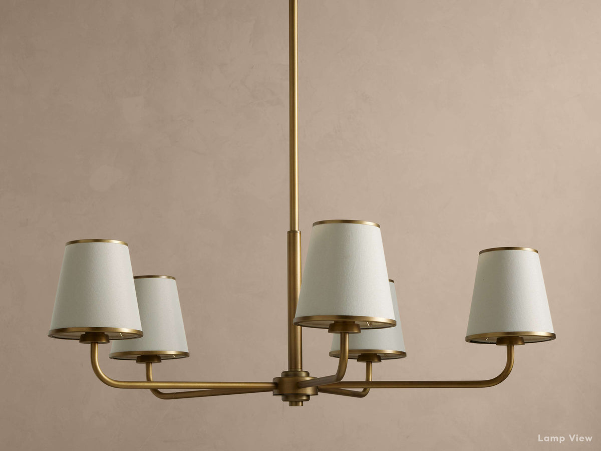 Adria Diffused Torch Round Chandelier
