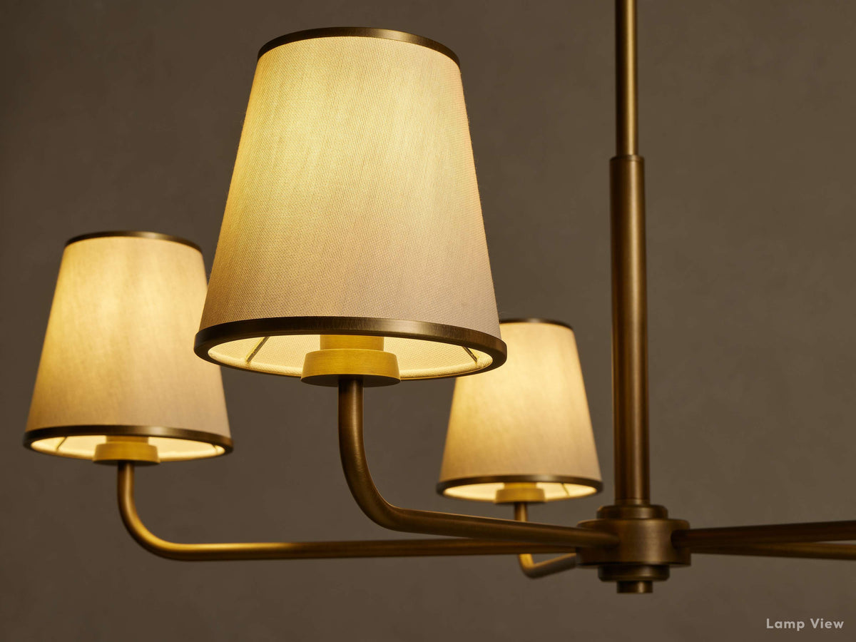 Adria Diffused Torch Round Chandelier