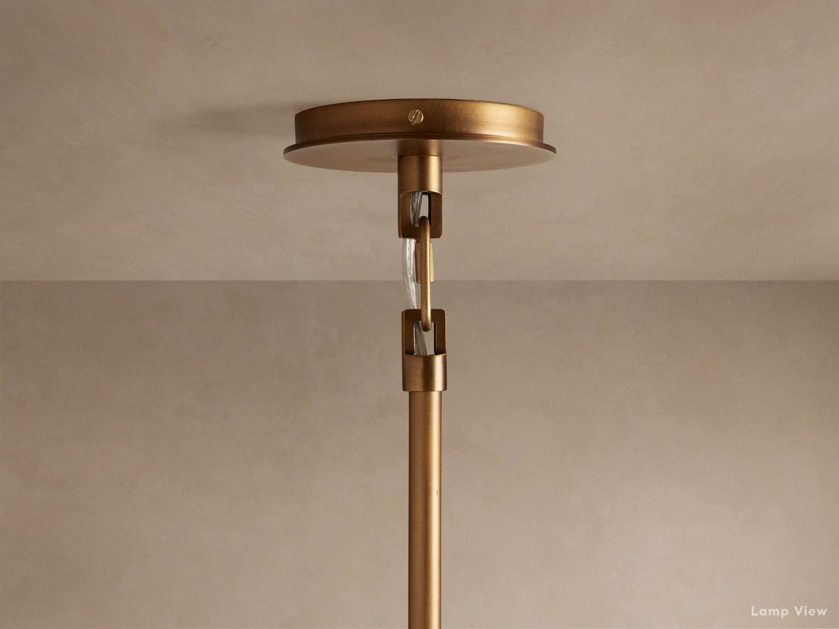 Adria Diffused Torch Round Chandelier