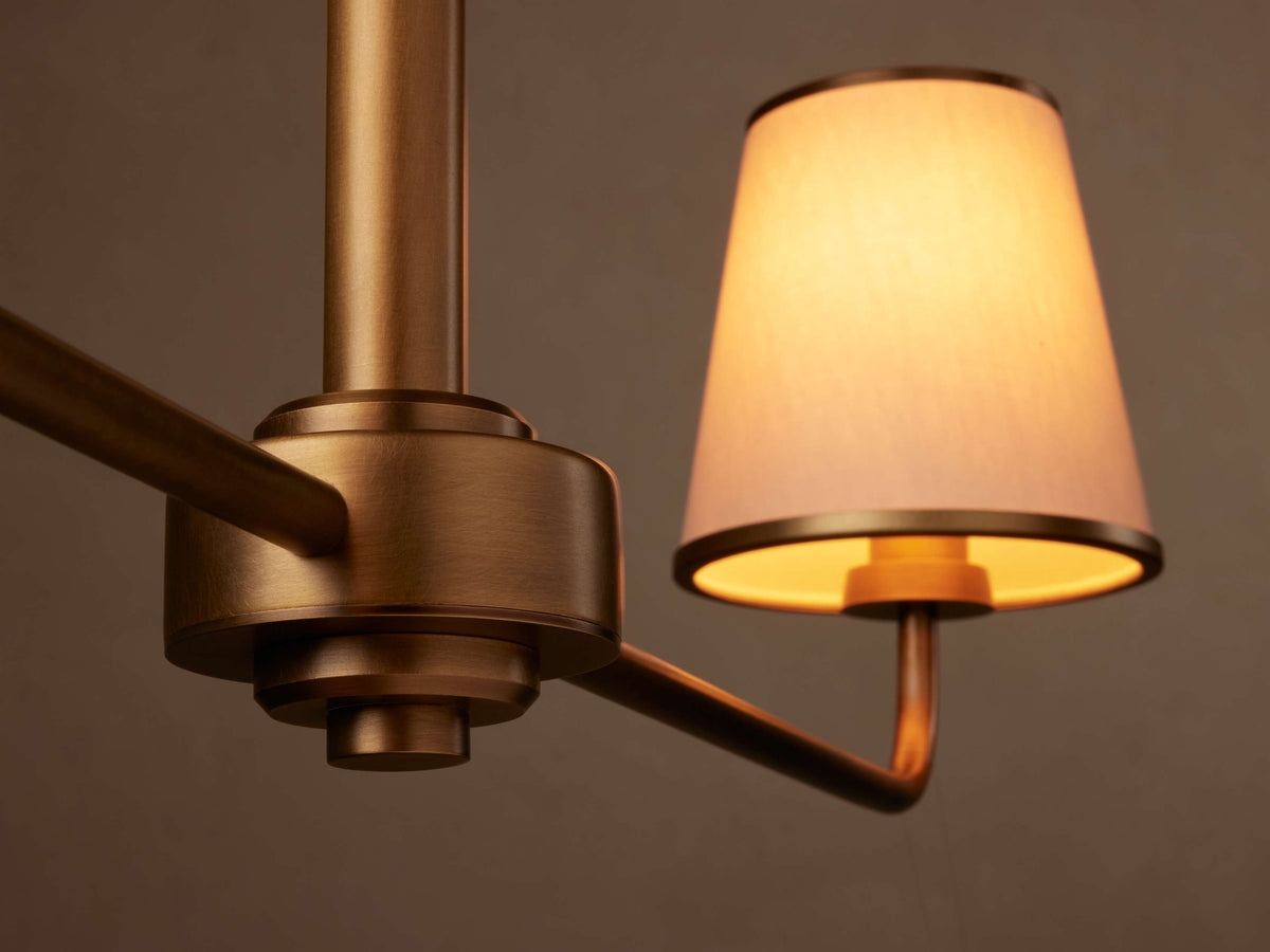 Adria Diffused Torch Linear Chandelier