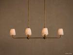Adria Diffused Torch Double Linear Chandelier
