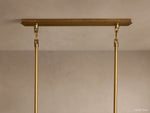 Adria Diffused Torch Double Linear Chandelier