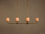 Adria Diffused Torch Double Linear Chandelier