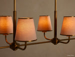 Adria Diffused Torch Double Linear Chandelier