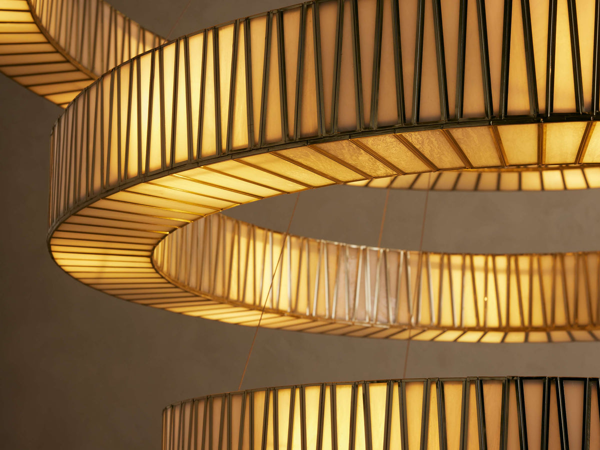 Jeunet Three-Tier Round Chandelier