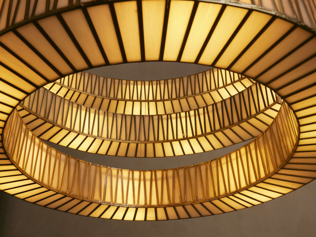 Jeunet Three-Tier Round Chandelier