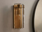 Delsie Grooved Glass Wall Sconce