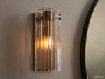Delsie Grooved Glass Wall Sconce