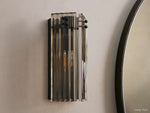 Delsie Grooved Glass Wall Sconce