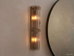 Delsie Grooved Glass Wall Sconce