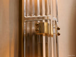 Delsie Grooved Glass Wall Sconce