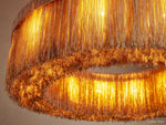 Romilly Glass Tassel Round Chandelier