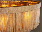 Romilly Glass Tassel Round Chandelier