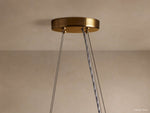 Romilly Glass Tassel Round Chandelier