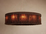 Romilly Glass Tassel Round Chandelier