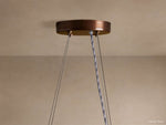 Romilly Glass Tassel Round Chandelier