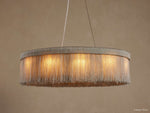 Romilly Glass Tassel Round Chandelier